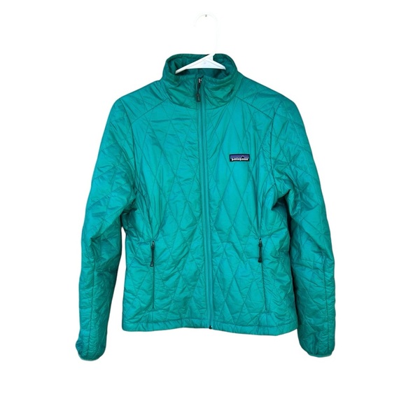 Patagonia Nano Puff Jacket - Blue/Green - Size XS - Picture 2 of 12
